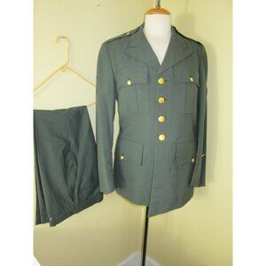 US Army Garrison Dress Uniform Jacket Pants 53rd Inf Specialist Rank 38X30 Suit